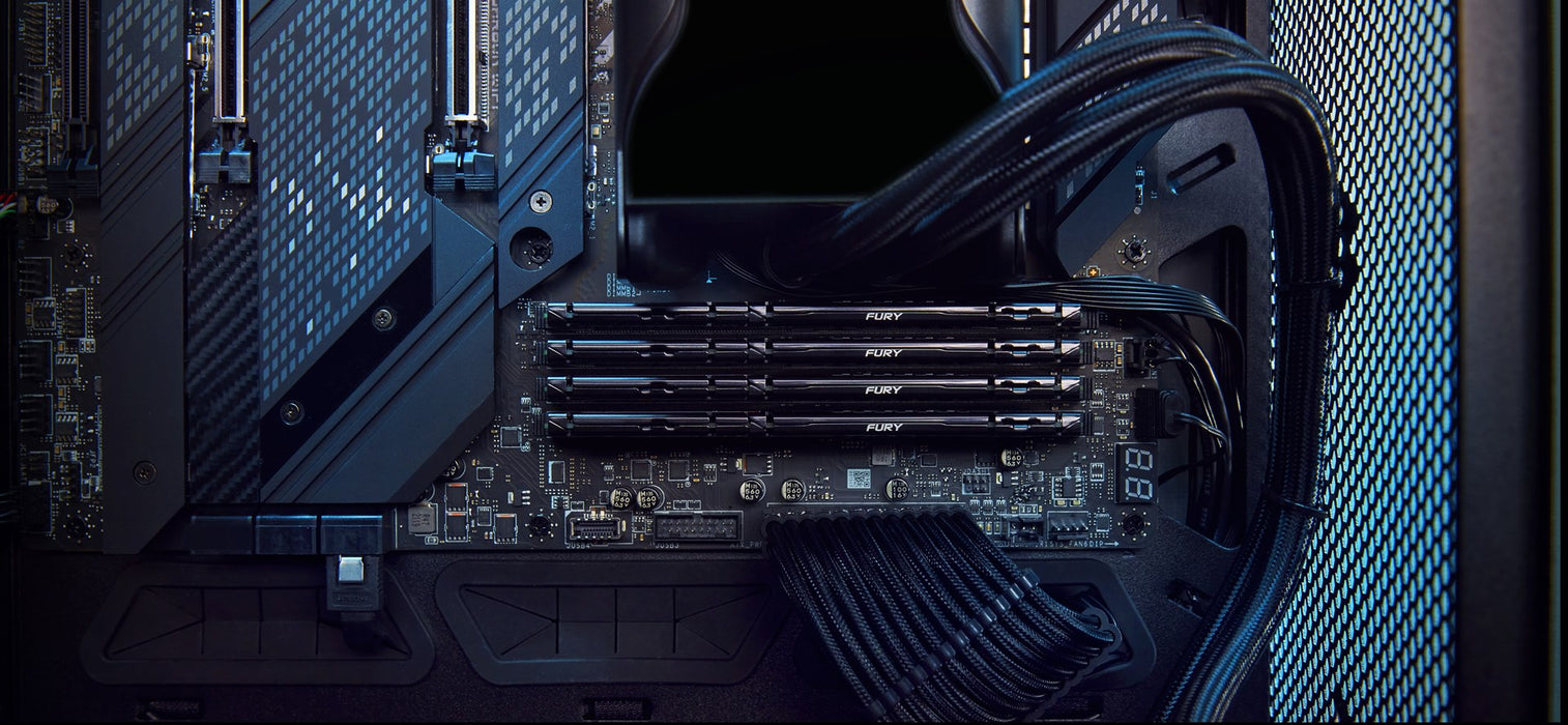 Memory Kingston FURY Beast Black 16GB(2x8GB) DDR5 6000MHz CL36, AMD EXPO - KF560C36BBEK2-16