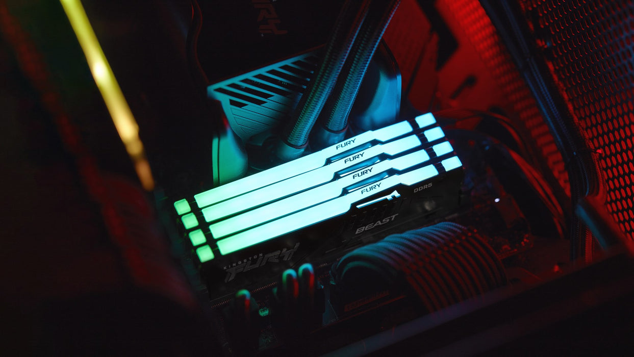 Kingston Technology FURY Beast 32GB 5600MT/s DDR5 CL36 DIMM RGB EXPO