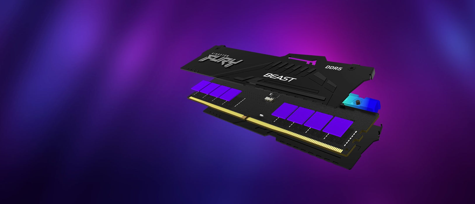 Kingston Technology FURY Beast 32GB 5600MT/s DDR5 CL36 DIMM RGB EXPO