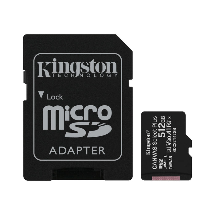Memory card Kingston Canvas Select Plus microSDXC 512GB