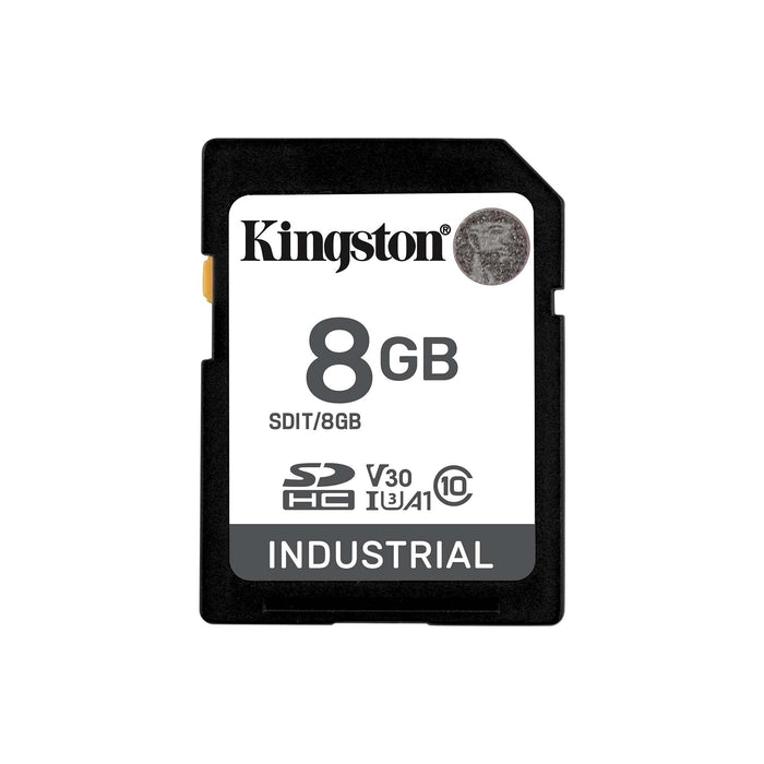 Memory card Kingston 8GB SDHC Industrial C10, UHS-I, U3, V30, A1