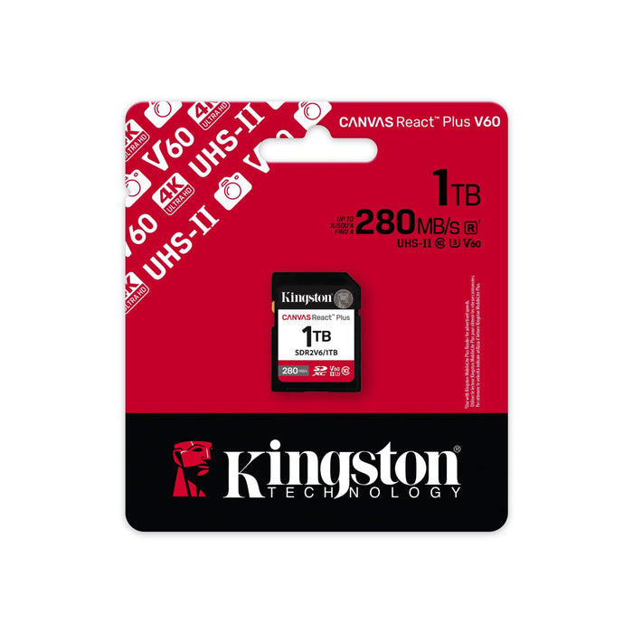 Memory card Kingston 1TB Canvas React Plus V60 MicroSDXC