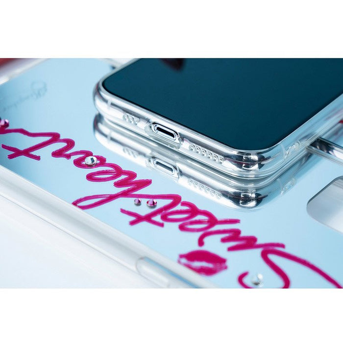 Kingxbar Angel mirror case decorated with original Swarovski crystals iPhone 11 Pro Max transparent - Cell phone cases