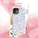 Kingxbar Blossom case decorated with original Swarovski crystals iPhone 12 Pro Max multicolour (Gardenia) - Cell phone