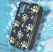Kingxbar Blossom case decorated with original Swarovski crystals iPhone 12 mini multicolour (Gardenia) - Cell phone