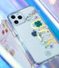 Kingxbar Lucky Series case decorated with original Swarovski crystals iPhone 12 mini transparent (Luck) - Cell phone
