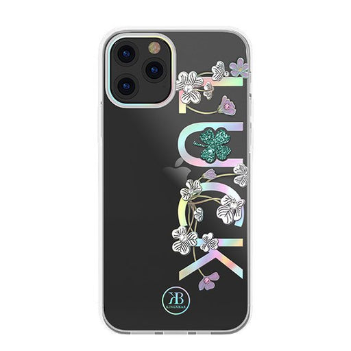 Kingxbar Lucky Series case decorated with original Swarovski crystals iPhone 12 mini transparent (Luck) - Cell phone