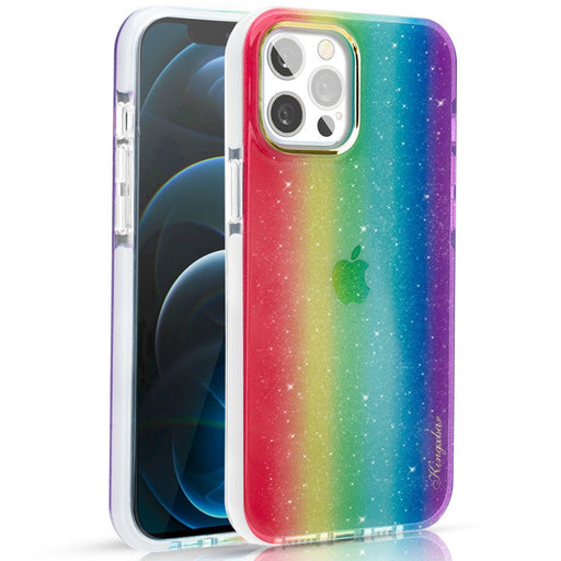 Kingxbar Ombre Case Back Cover for iPhone 12 Pro Max multicolour - Cell phone cases and covers<<<HurtelXML