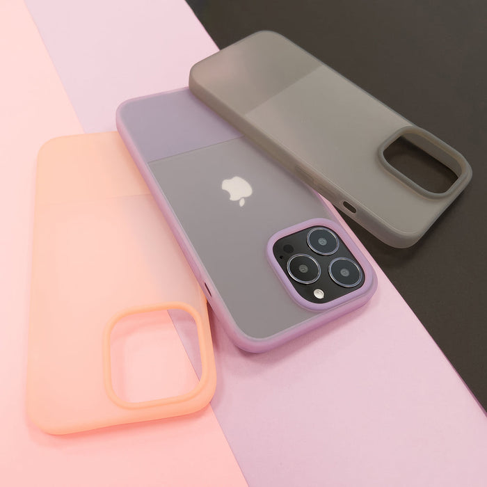 Kingxbar Plain Series case cover for iPhone 13 Pro Max silicone cover purple - Cell phone cases and covers<<<HurtelXML
