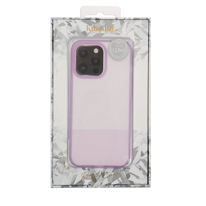 Kingxbar Plain Series case cover for iPhone 13 Pro silicone case purple - Cell phone cases and covers<<<HurtelXML