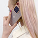 Kingxbar Plain Series case cover for iPhone 13 silicone cover pink - Cell phone cases and covers<<<HurtelXML
