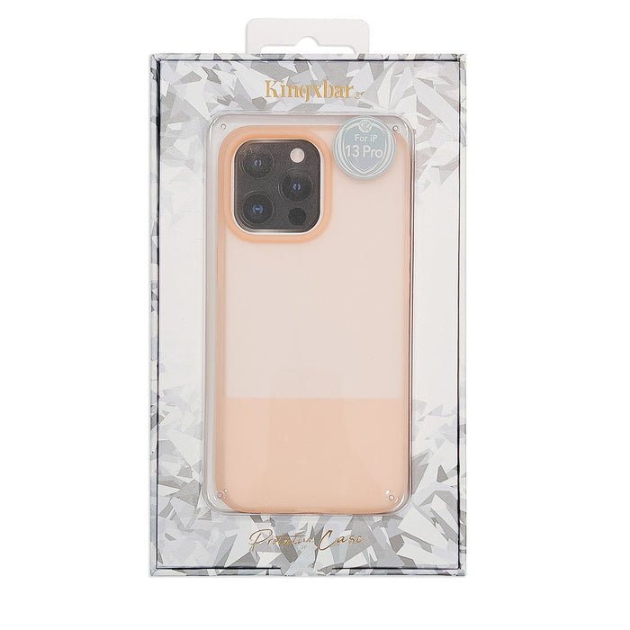Kingxbar Plain Series case cover for iPhone 13 silicone cover pink - Cell phone cases and covers<<<HurtelXML