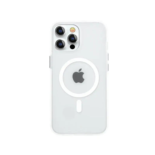 Kingxbar PQY Elegant Series Magnetic Case for iPhone 13 Pro Housing Cover White (MagSafe Compatible) - Cell phone cases