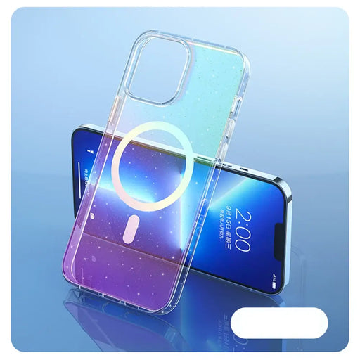 Kingxbar PQY Elegant Series Magnetic Case for iPhone 13 Pro Housing Cover White (MagSafe Compatible) - Cell phone cases