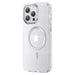 Kingxbar PQY Ice Crystal Series magnetic case for iPhone 14 MagSafe silver - Cell phone cases and covers<<<HurtelXML