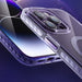 Kingxbar PQY Ice Crystal Series magnetic case for iPhone 14 MagSafe silver - Cell phone cases and covers<<<HurtelXML