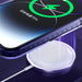 Kingxbar PQY Ice Crystal Series magnetic case for iPhone 14 Plus MagSafe purple - Cell phone cases