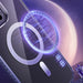 Kingxbar PQY Ice Crystal Series magnetic case for iPhone 14 Plus MagSafe purple - Cell phone cases