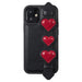 Kingxbar Sweet Series case decorated with original Swarovski crystals iPhone 12 Pro Max black - Cell phone cases