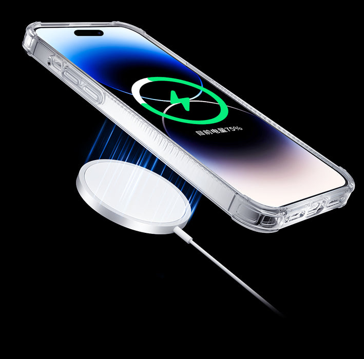 Kingxbar PQY Go Out Series magnetic case for iPhone 14 Pro MagSafe black