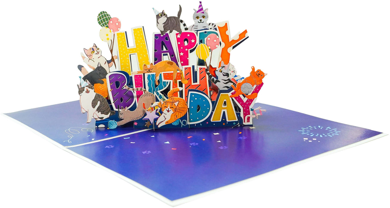CARD CHRD CATS POP-UP "CHARD CATS" KIRIORI 10729