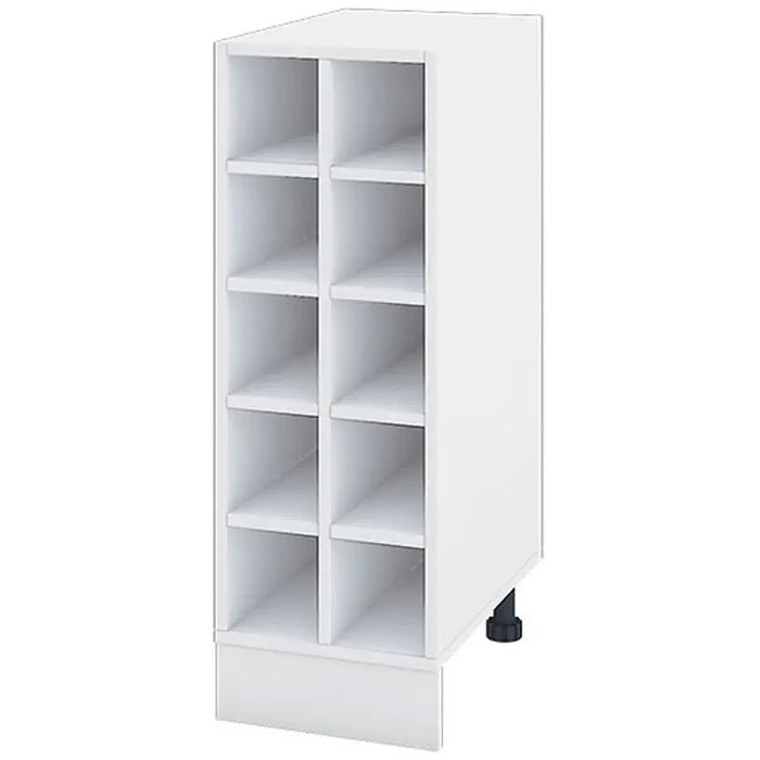 KITCHEN CABINET BOTTOM ROW BOTTLE HOLDER FOR 10 BOTTLES IRIM 30X52.5X87 CM. - Модулни кухни<<<Кухненски