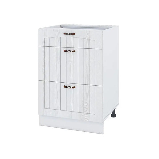 KITCHEN CABINET LOWER ROW WITH THREE DRAWERS IRIM 60X55X87 CM WITH SOFT CLOSE - Модулни кухни<<<Кухненски
