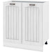 KITCHEN CABINET LOWER ROW WITH TWO DOORS AND SHELF IRIM 80X55X87 CM. - Модулни кухни<<<Кухненски