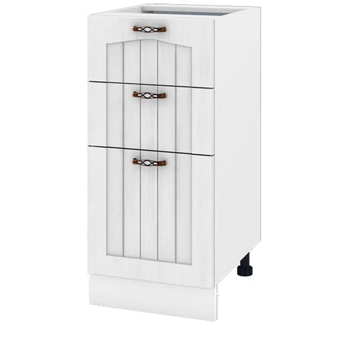 KITCHEN CABINET LOWER ROW WITH TWO DRAWERS AND DOOR IRIM 40X55X87 CM. RIGHT - Модулни кухни<<<Кухненски