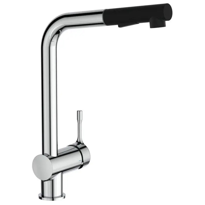 KITCHEN FAUCET WITH PULL-OUT SHOWER IDEALSTANDARD CERALOOK CHROME/BLACK - Смесители за кухня<<<Кухня<<<Praktiker