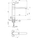 KITCHEN MIXER WITH GRANITE COATING IDEALSTANDARD CERAFINE BLACK - Смесители за кухня<<<Кухня<<<Praktiker&&&Кухненски