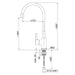 KITCHEN MIXER WITH MOVABLE ARM RUBINETA FLEXY-33 GREEN - Смесители за кухня<<<Кухня<<<Praktiker&&&Кухненски