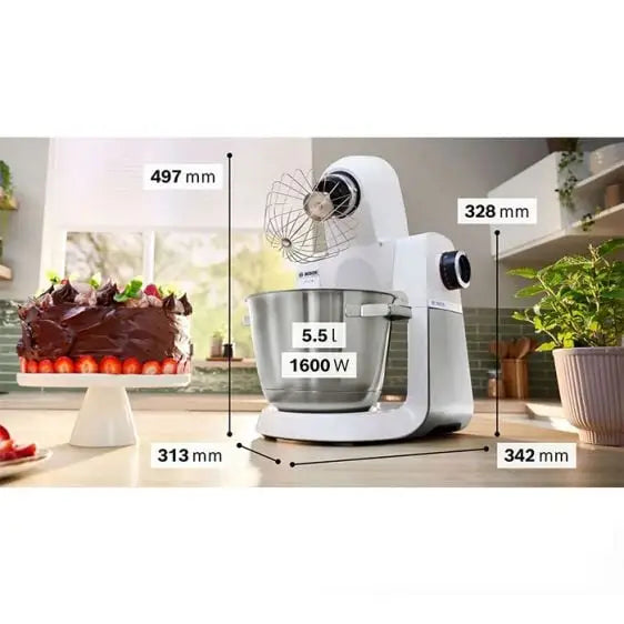 Kitchen robot BOSCH MUMS6EW22 - Кухненски уреди<<<BOSCH дребна електродомакинска техника<<<BOSCH<<<PolyComp&&&Кухненски