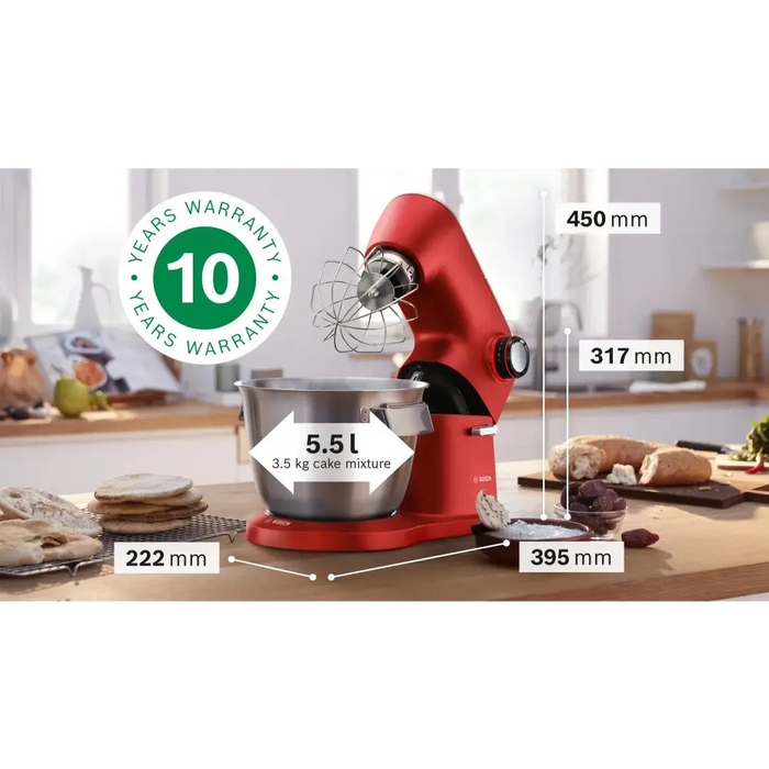 Kitchen robot BOSCH SERIES 8 OPTIMUM MUM9A66R00 1600 W - Кухненски уреди<<<BOSCH дребна електродомакинска