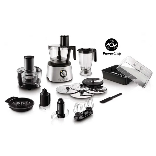 Kitchen robot PHILIPS HR7778/00 - Кухненски роботи<<<За Кухнята<<<Малки електроуреди<<<TechMart&&&Кухненски роботи<<<За