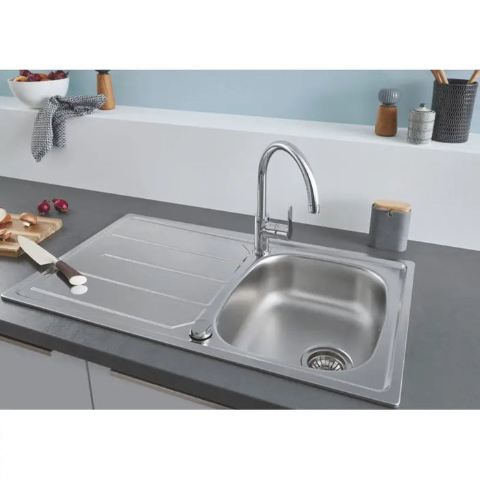 KITCHEN SINK GROHE K200 86X50X16 CM. - Кухненски мивки<<<Кухненски мивки<<<Кухня<<<Praktiker&&&Кухненски
