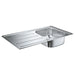 KITCHEN SINK GROHE K200 86X50X16 CM. - Кухненски мивки<<<Кухненски мивки<<<Кухня<<<Praktiker&&&Кухненски