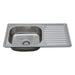 KITCHEN SINK INTER CERAMIC ICK 7540 RIGHT 75X40X15 CM. - Кухненски мивки<<<Кухненски