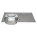 KITCHEN SINK PYRAMIS ET 78 78X43.5X15 CM. - Кухненски мивки<<<Кухненски мивки<<<Кухня<<<Praktiker&&&Кухненски