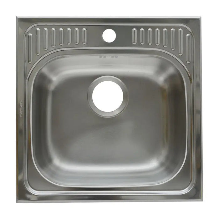 KITCHEN SINK PYRAMIS ET34 48X48X19 CM. - Кухненски мивки<<<Кухненски мивки<<<Кухня<<<Praktiker&&&Кухненски