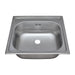 KITCHEN SINK PYRAMIS INSET 1B 50X50 CM. F60 - Кухненски мивки<<<Кухненски мивки<<<Кухня<<<Praktiker&&&Кухненски