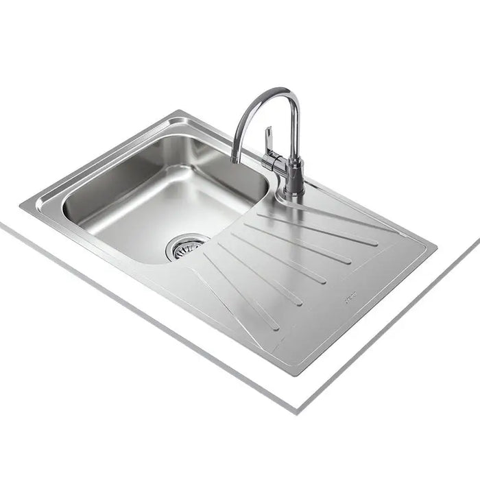 KITCHEN SINK TEKA STARBRIGHT LINEN RIGHT 50X79 CM. - Кухненски мивки<<<Кухненски мивки<<<Кухня<<<Praktiker&&&Кухненски