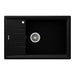 KITCHEN SINK TEKA STONE 60S LEFT BLACK METALLIC - Кухненски мивки<<<Кухненски мивки<<<Кухня<<<Praktiker