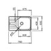 KITCHEN SINK TEKA UNIVERSE MAX SMOOTH LEFT - Кухненски мивки<<<Кухненски мивки<<<Кухня<<<Praktiker&&&Кухненски