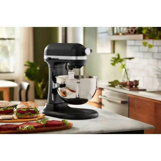 KitchenAid Heavy Duty® 5KSM55SXXEBM Food Processor Matte Black - Кухненски роботи<<<Уреди за кухня<<<Малки