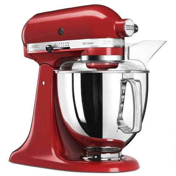 KitchenAid Artisan 5KSM175PSEER Food Processor, Empire Red