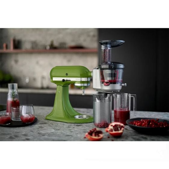 Slow juicer attachment for KitchenAid 5KSM1JA mixers