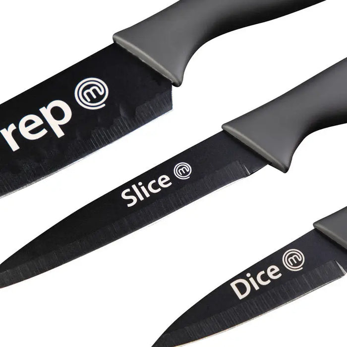 KNIFE SET 3 PIECES MASTER CHEF - Дъски ножове и белачки<<<Домашни потреби<<<Кухня<<<Praktiker