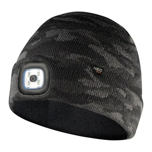 KNITTED HAT WITH LED FLASHLIGHT NEO 81-632 - Работни дрехи<<<Работно облекло<<<Инструменти и железария<<<Praktiker