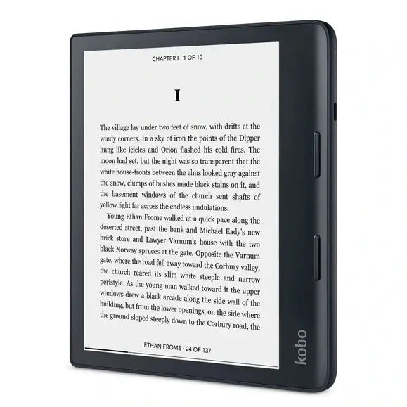 Kobo Sage e-Book Reader E Ink Flush Touchscreen 8 inch Black - eReaders<<<KOBO четци за електронни